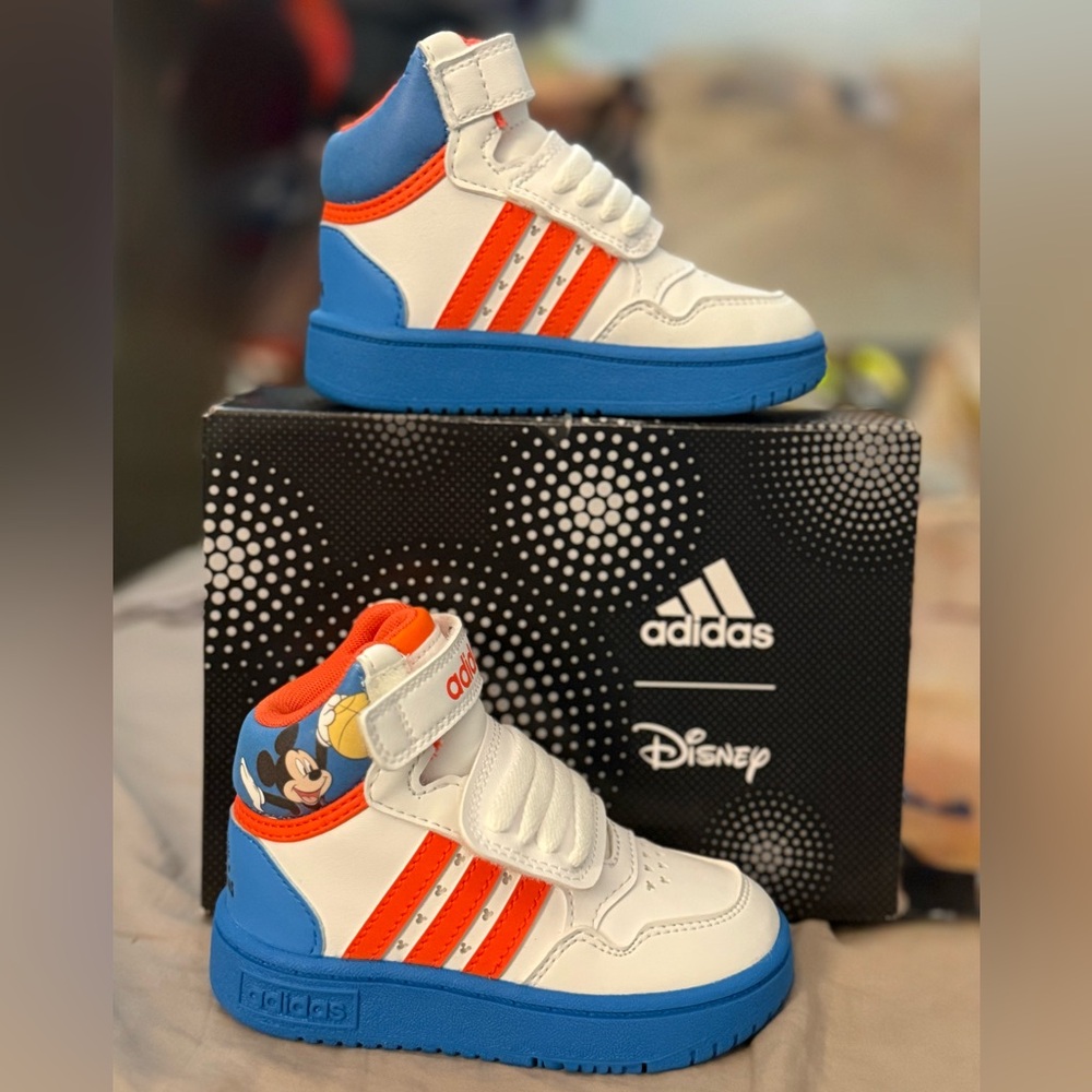 Adidas Hoops Mid 3.0 Mickey Mouse Basketball Sneakers